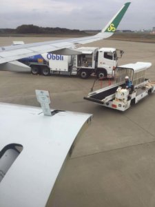 茨城空港の春秋航空の国際線に乗る